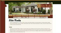 Desktop Screenshot of eliterealtyonline.com